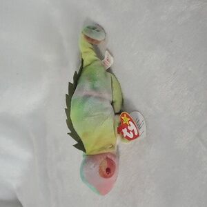 🏠 Beanie Baby Iggy The Tie Dye Iguana Plush